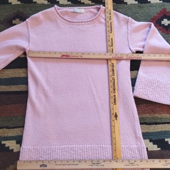 Free People FP Beach NEW Melanie Pastel Purple Oversized Slouchy Sweater Tunic S - Picture 8 of 16